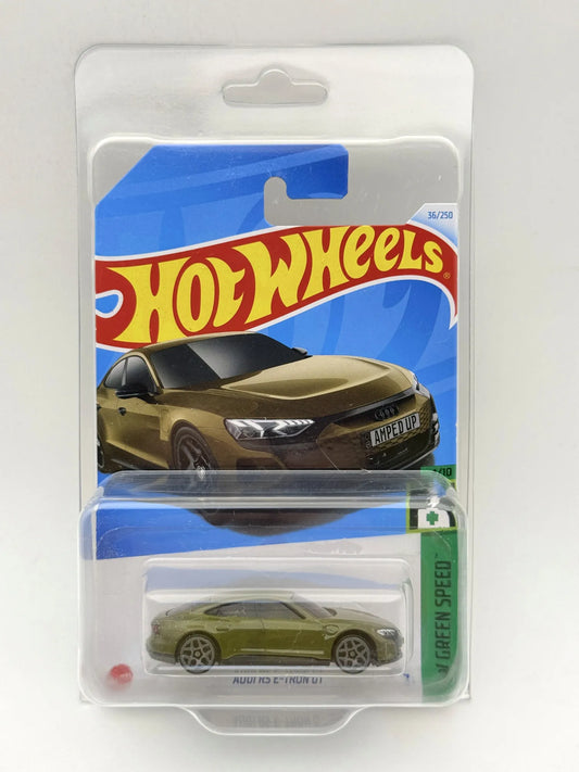 AUDI RS E-TRON GT HW Green Speed Hot Wheels 2021 Oliwkowy 1:64 Protektor