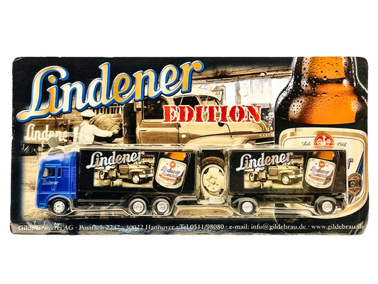 MAN TRUCK Grell 1:87 Blister Reklama Lindener Gilde Brauerei AG z Hanoweru