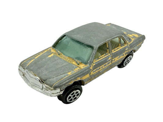 Mercedes-Benz 450 Sel Yatming Szary 1:64 Made in Hongkong