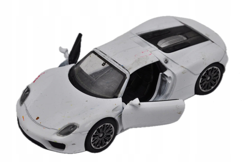 Porsche 918 Spyder Welly Biały 1:43