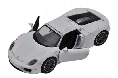 Porsche 918 Spyder Welly Biały 1:43