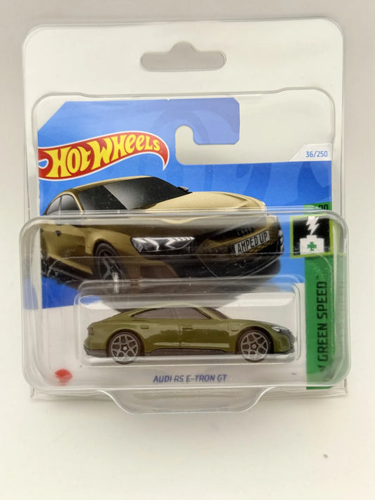 AUDI RS E-TRON GT HW Green Speed Hot Wheels 2024 Oliwkowy 1:64