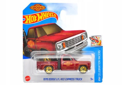 1978 Dodge Li'L Red Express Truck Hot Wheels 2021 Czerwony 1:64