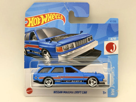 NISSAN MAXIMA DRIFT CAR HW J-IMPORTS Hot Wheels 2023 Niebieski 1:64