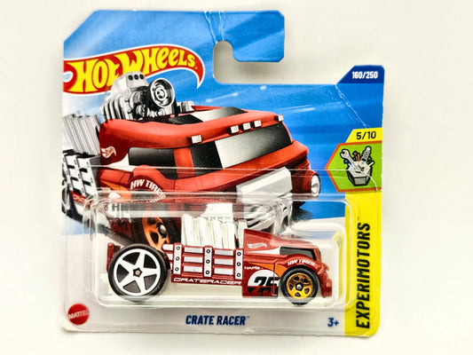 Crate Racer Hot Wheels 2025 Experimotors 1:64 27 Blister Czerwony