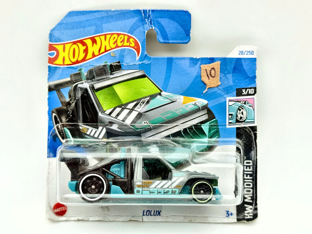 Lolux Hot Wheels 2024 HW Modified 1:64 Blister Turkusowy
