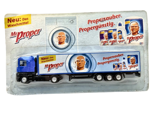 Renault Magnum Giveaway GMBH 1:87 Ciężarówka Promocyjna Mr. Proper Blister