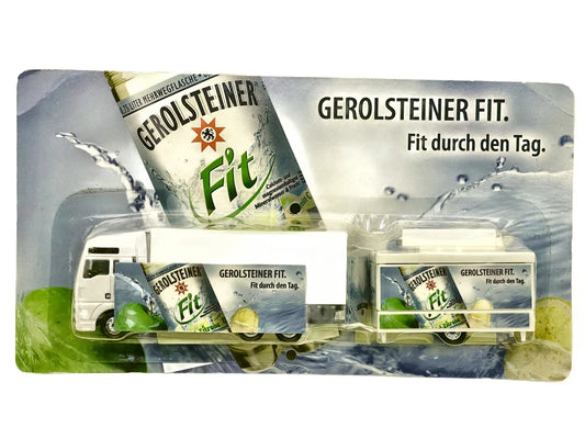 MAN TRUCK Hümmer 1:87 Biały Blister Promocyjny Gerolsteiner Fit