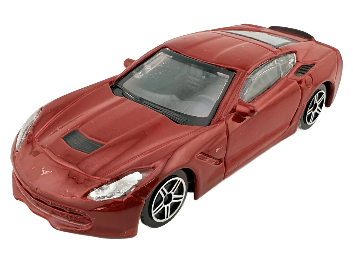 2014 Corvette Stingray Bburago 2014 Czerwony 1:43