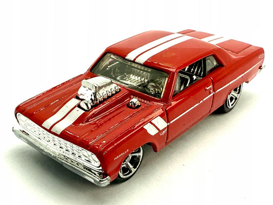 '64 Chevelle Hot Wheels 2011 Czerwony 1:64