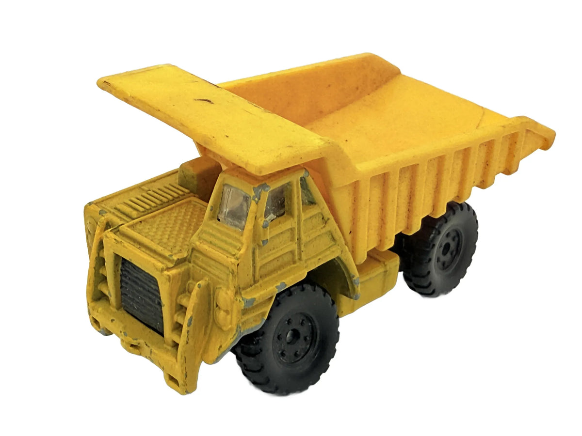 Wywrotka, Dump Truck, Maisto, Die cast, Resoraki, Żółty, 1:64