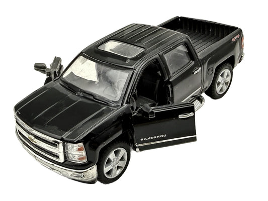 CHEVROLET SILVERADO PICKUP Kinsmart 2014 Czarny 1:43