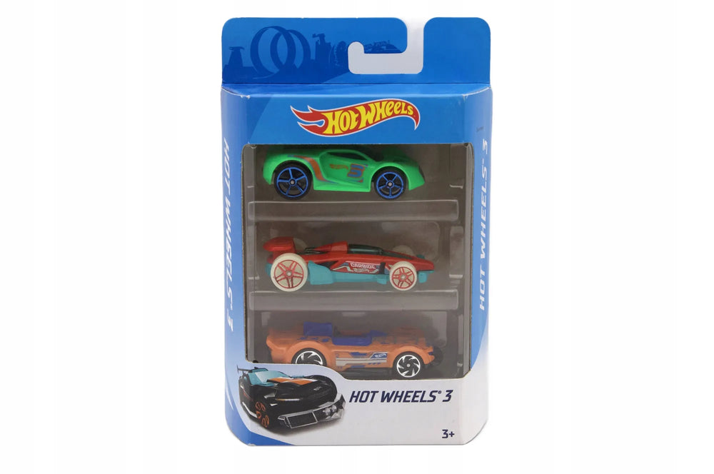 Hot Wheels 3 Pack Hot Wheels 2019 Zielony, 1:64
