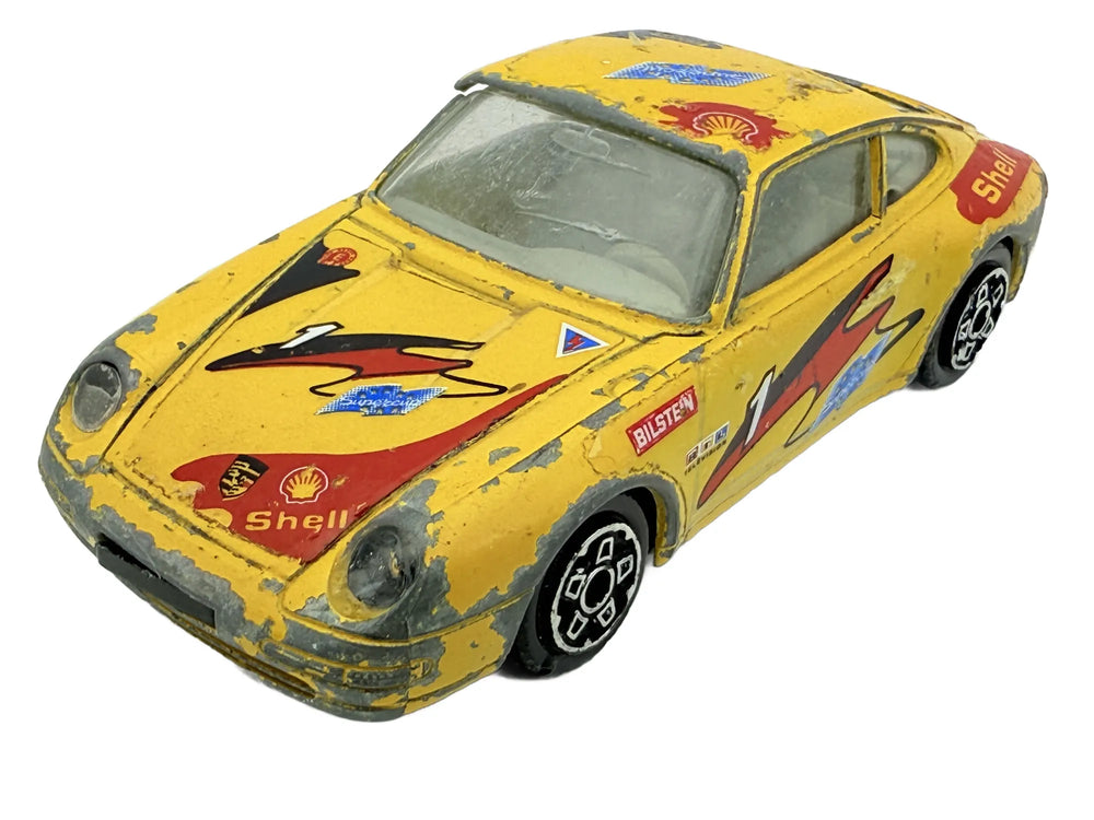 Porsche 911 Carrera, Bburago, made in Italy, resoraki, die cast, 1:43