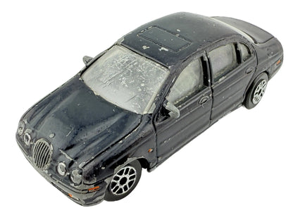 JAGUAR S-TYPE, Realtoy, Die cast, Czarny, 1:64, Resoraki