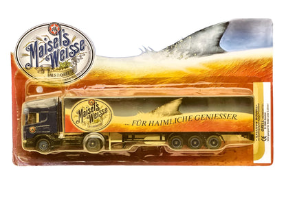 Ciągnik Siodłowy Grell 2001 1:87 Maisel's Weisse Blister Granatowy – zdjęcie 4