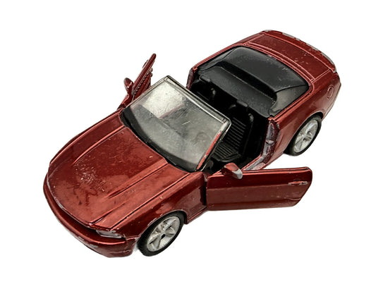 FORD MUSTANG KABRIOLET, Maisto, Die cast, Czerwony, 1:40, Resoraki