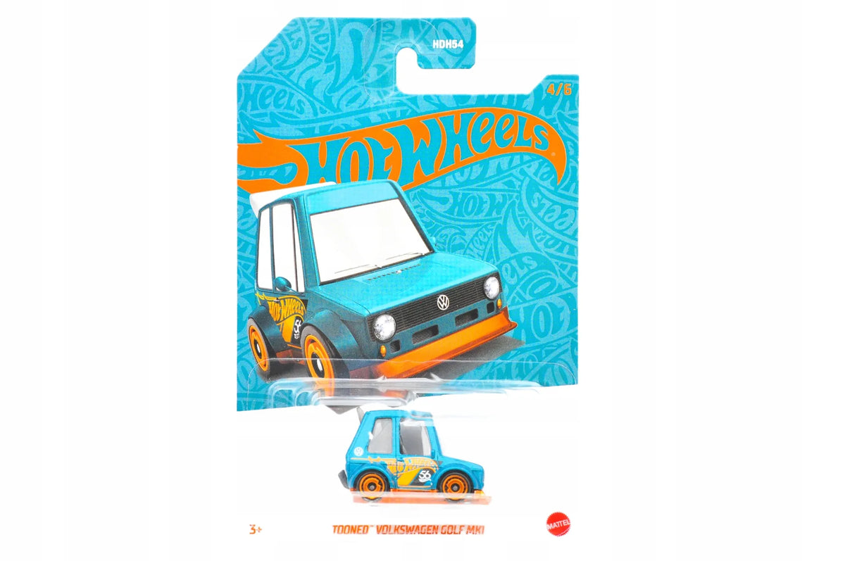 TOONED VOLKSWAGEN GOLF MK1 Hot Wheels 2023 Niebieski 1:64