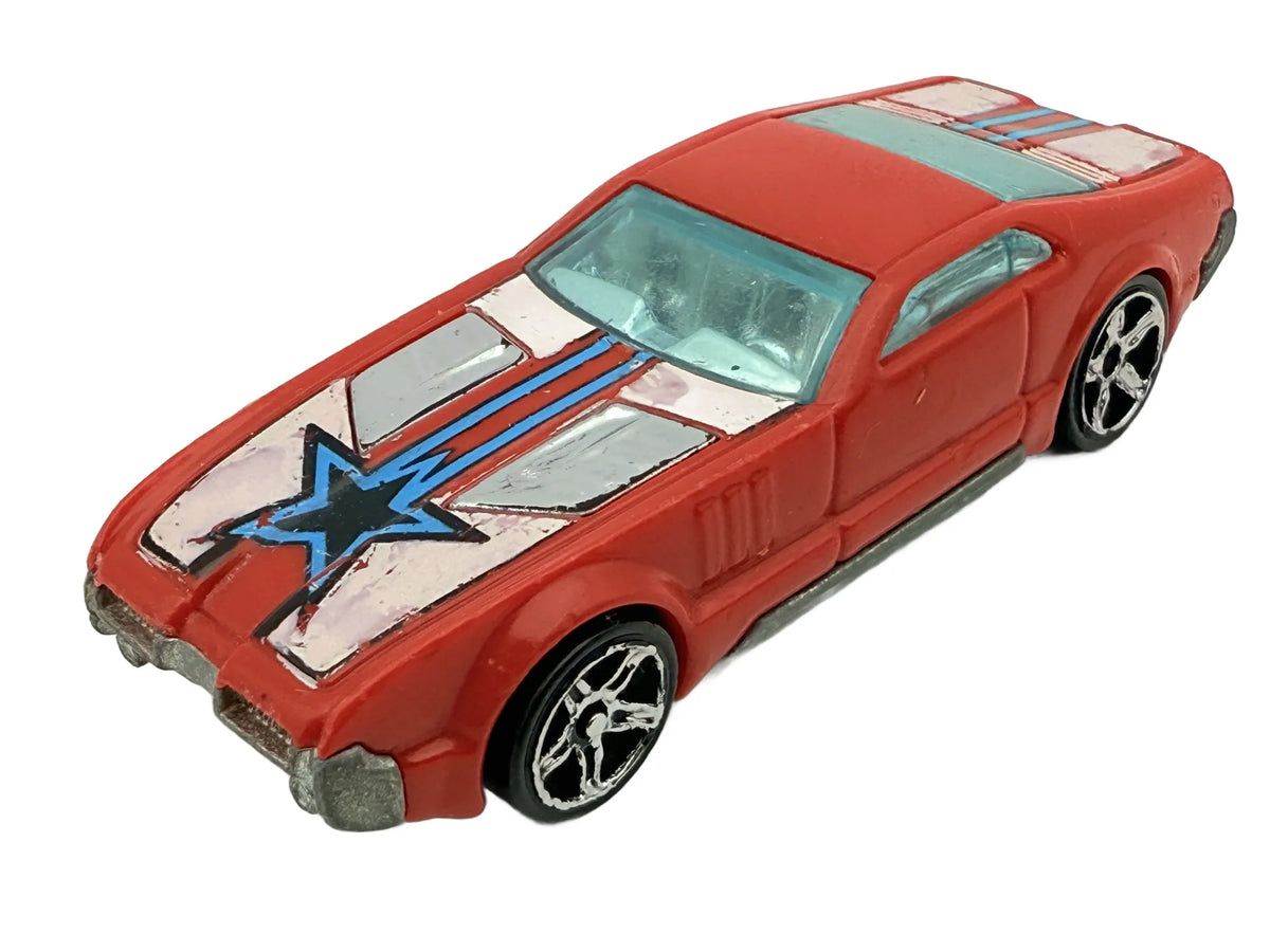 Ccm Country Club Muscle Hot Wheels Czerwony 1:64