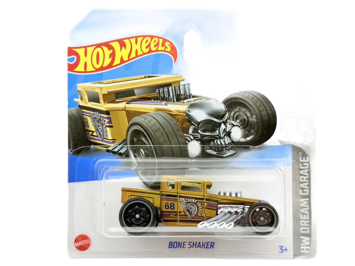 Bone Shaker Hot Wheels Złoty 1:64
