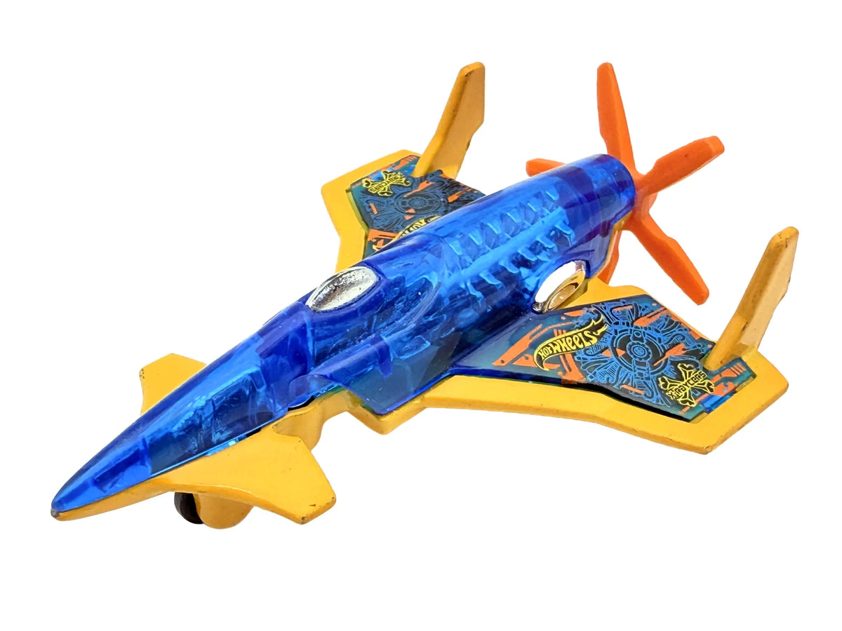 POISON ARROW, Hot Wheels, Die cast 3786 MJ1NI, Niebiesko-Żółty, 1:64,
