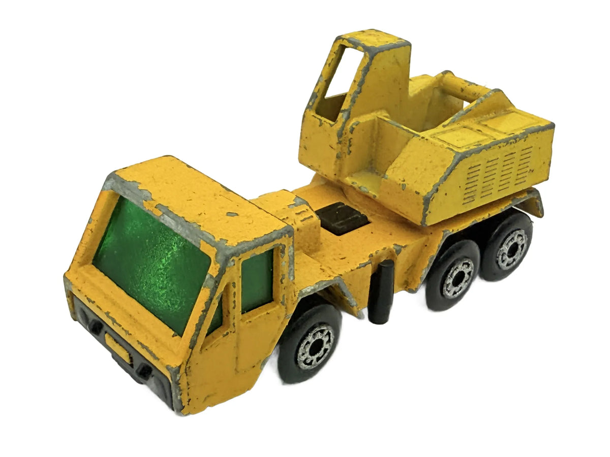 Crane Truck Matchbox 1978 Żółty 1:64 Made in England