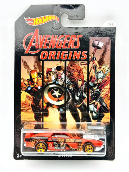 Rivited Hot Wheels 2017 The Avengers 1:64 BLACK WIDOW Blister