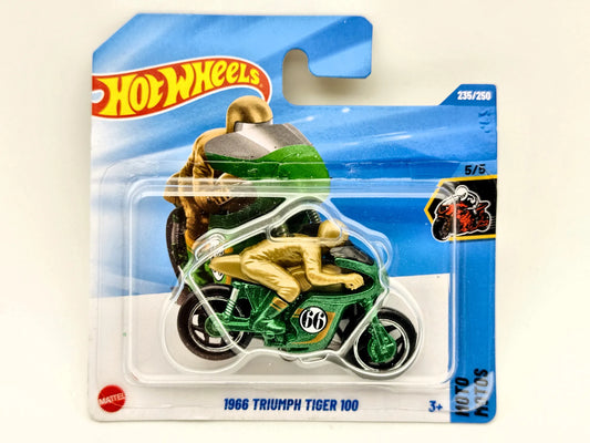 Triumph Tiger 100 Hot Wheels 2025 Fast & Furious 1:64 Motocykl 66 Blister
