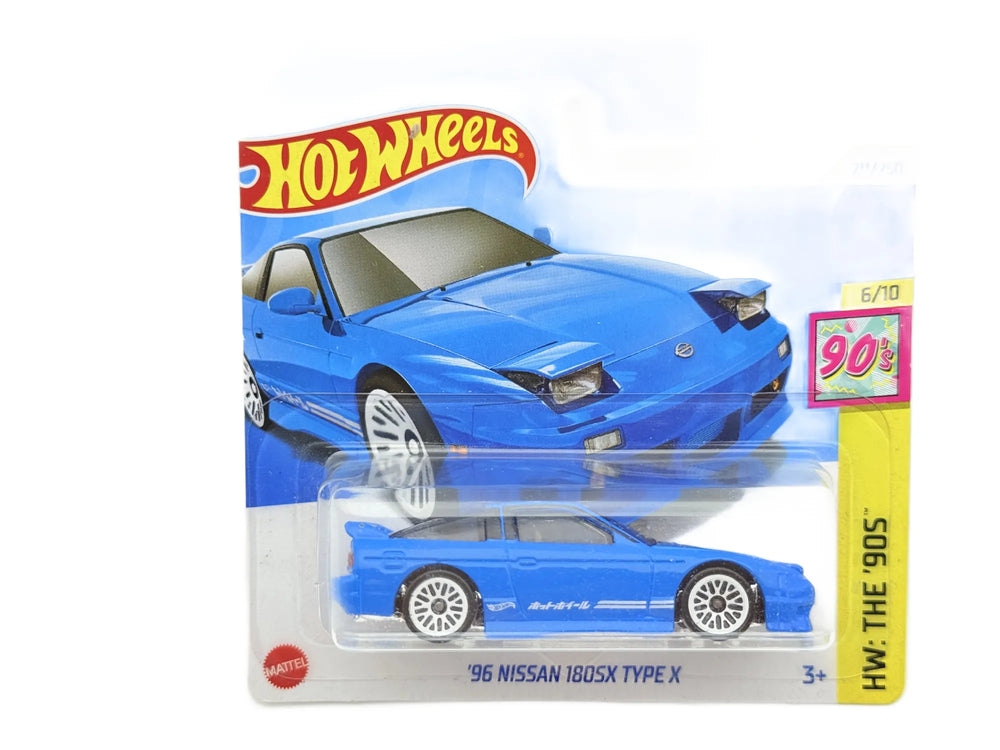 Nissan 180Sx Type X Hot Wheels Niebieski 1:64