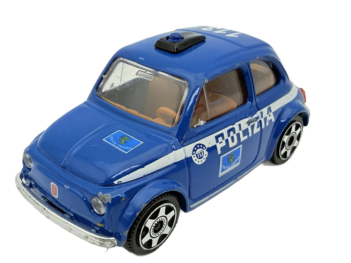 Fiat 500 Bburago Niebieski 1:43