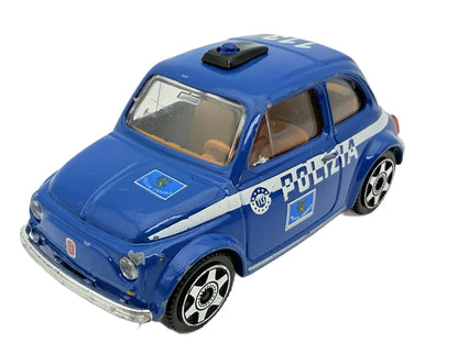 Fiat 500 Bburago Niebieski 1:43