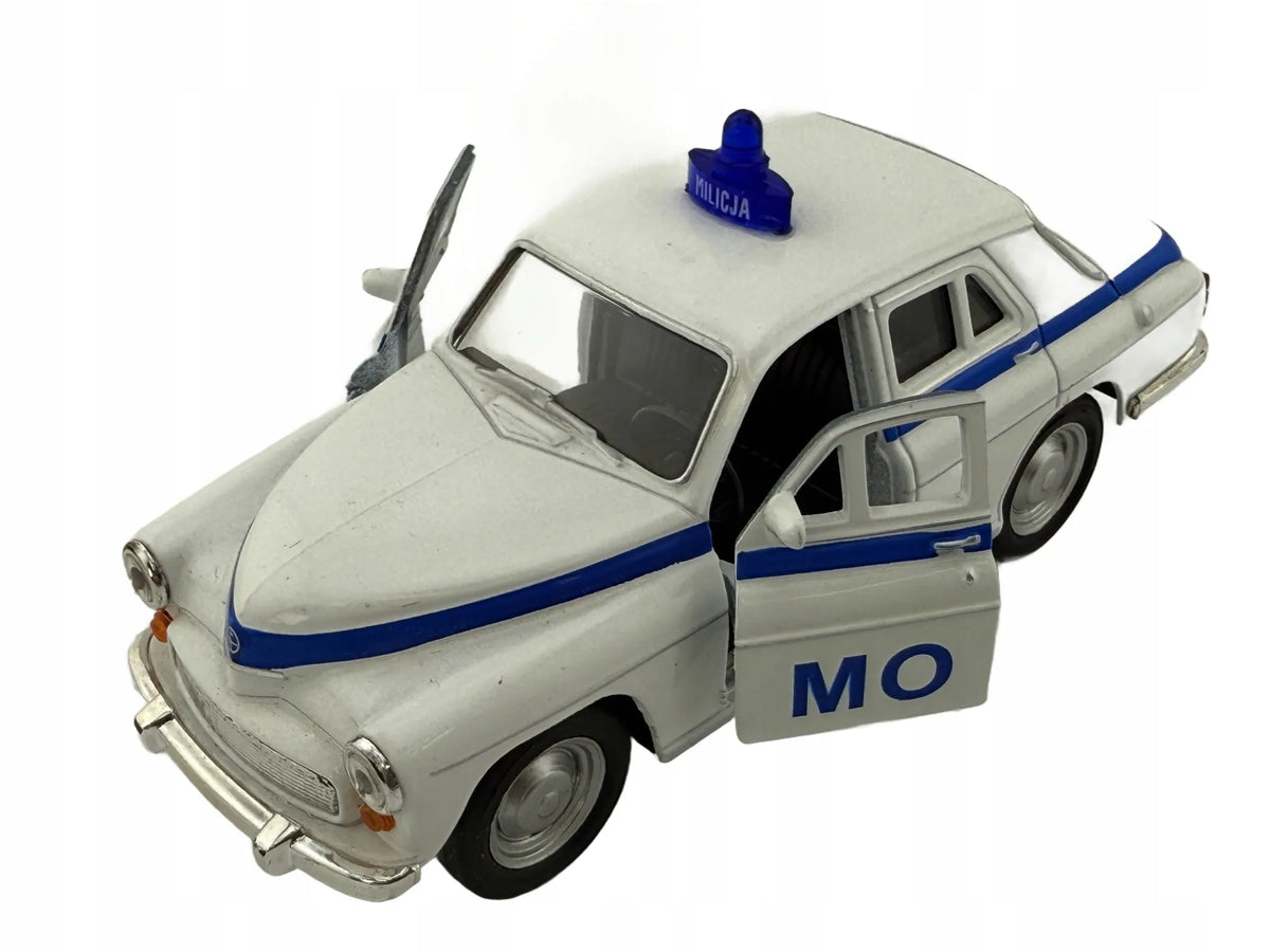 WARSZAWA 224, Welly, Resoraki, Die cast 43821, Biały, 1:34