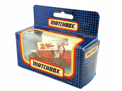 SPRINT RACER, Matchbox, Resoraki, Die cast Mb-72, Czerwony, 1:64