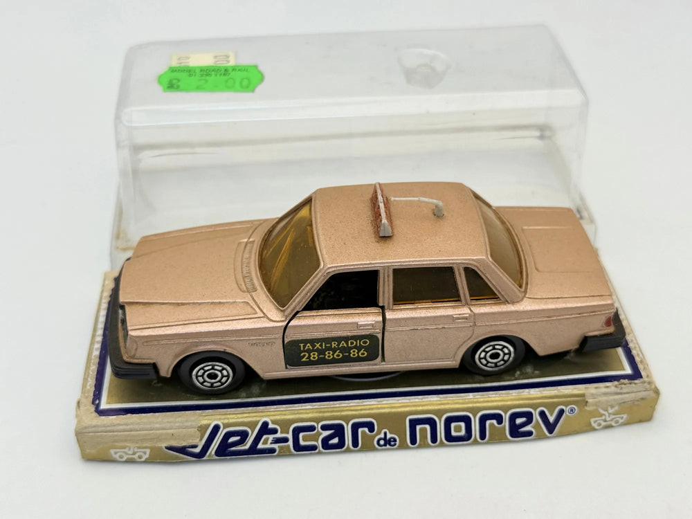 VOLVO 264 TAXI Norev Jet Car '80 Złoty Różowy 1:43 Made in France