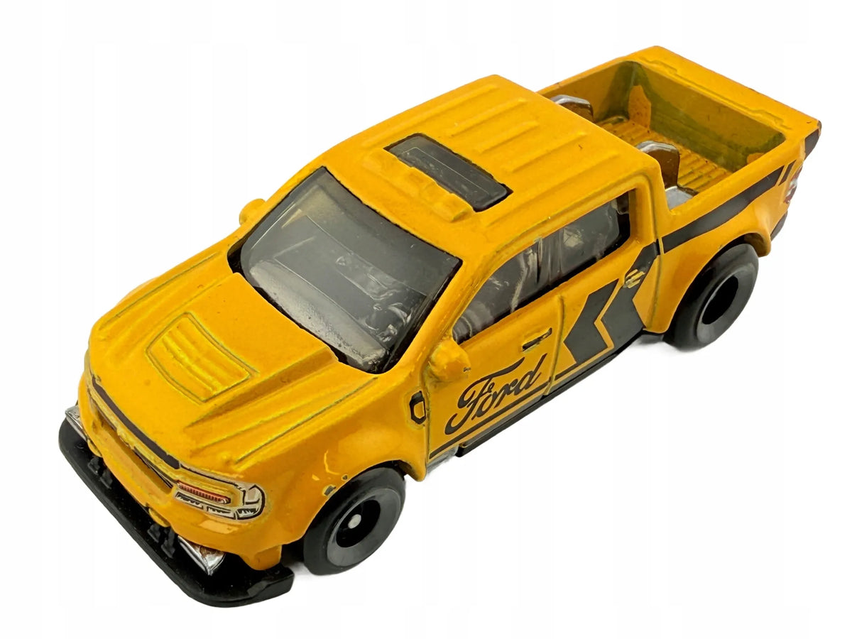 FORD MAVERICK CUSTOM, Hot Wheels, Resoraki, Die cast Hry78, Żółty, 1:64