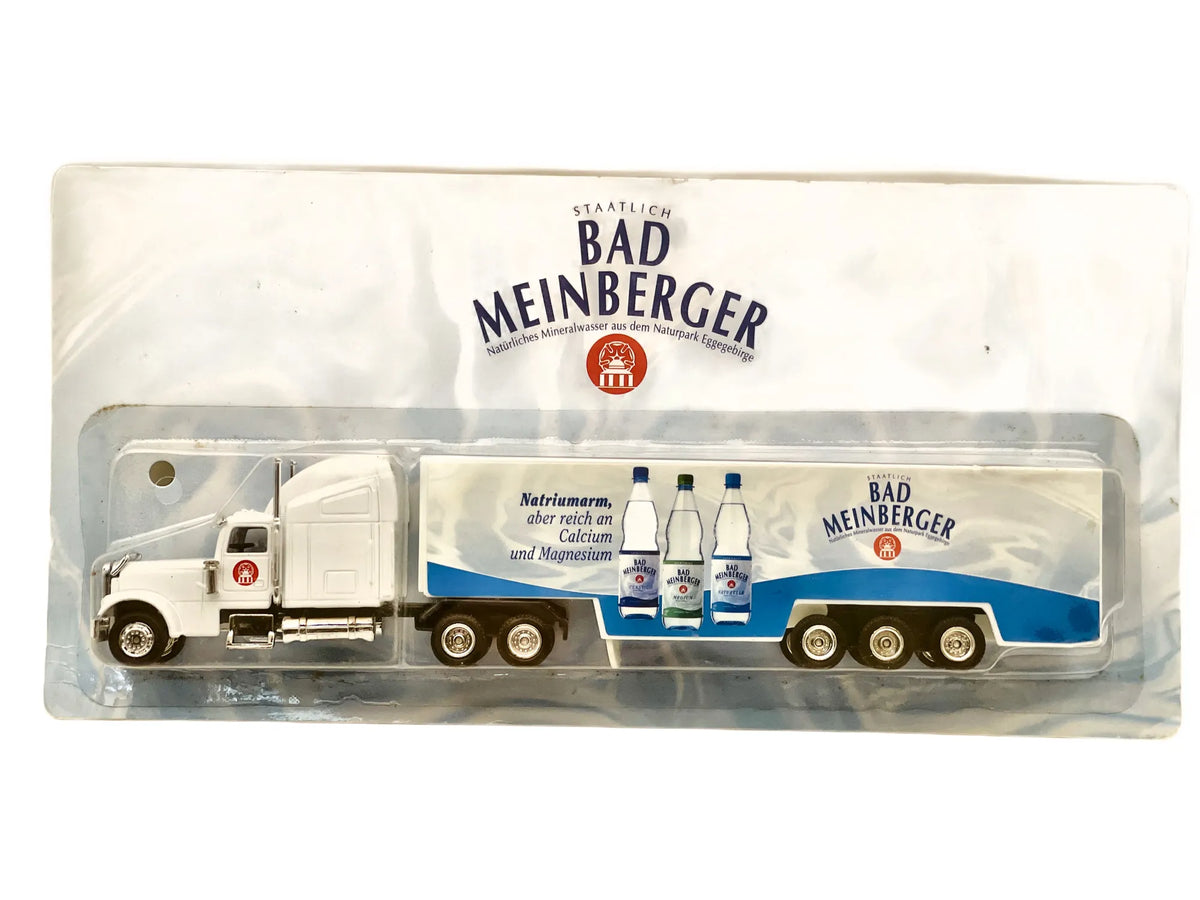 Freightliner Z Naczepą Furgonową Grell 1:87 BAD MEINBERGER Biały Blister