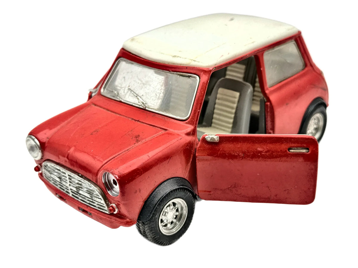 MINI COOPER VINTAGE MODEL (18 CM) Schuco Czerwony 1:16