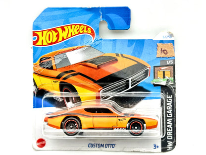 Custom Otto Hot Wheels 2024 HW Dream Garage 1:64 Blister Pomarańczowy
