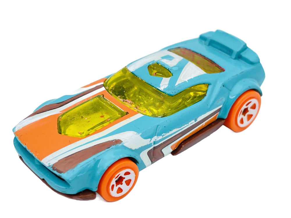 Fast Fish, Hot Wheels, Resoraki, die cast, miętowy, 1:64