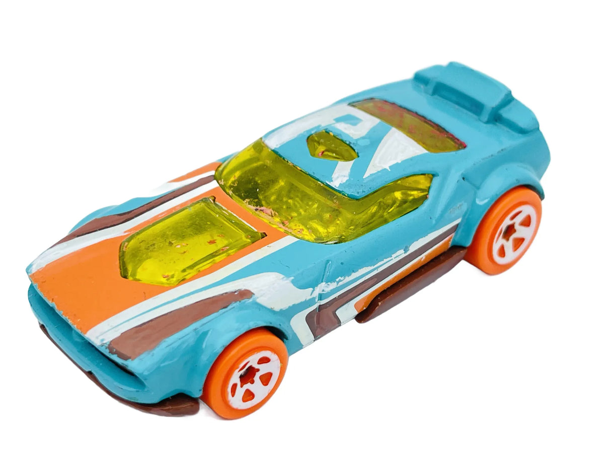 Fast Fish, Hot Wheels, Resoraki, die cast, miętowy, 1:64