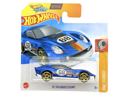 El Segundo Coupe Hot Wheels Niebieska 1:64