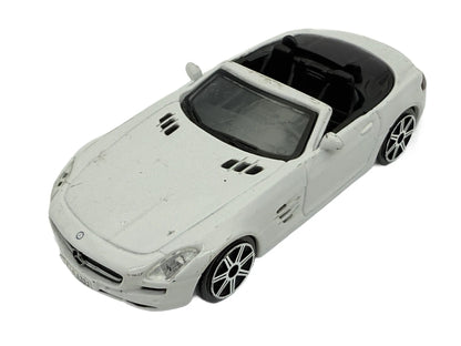 Mercedes-Benz Sls Amg Roadster Bburago Biały 1:43
