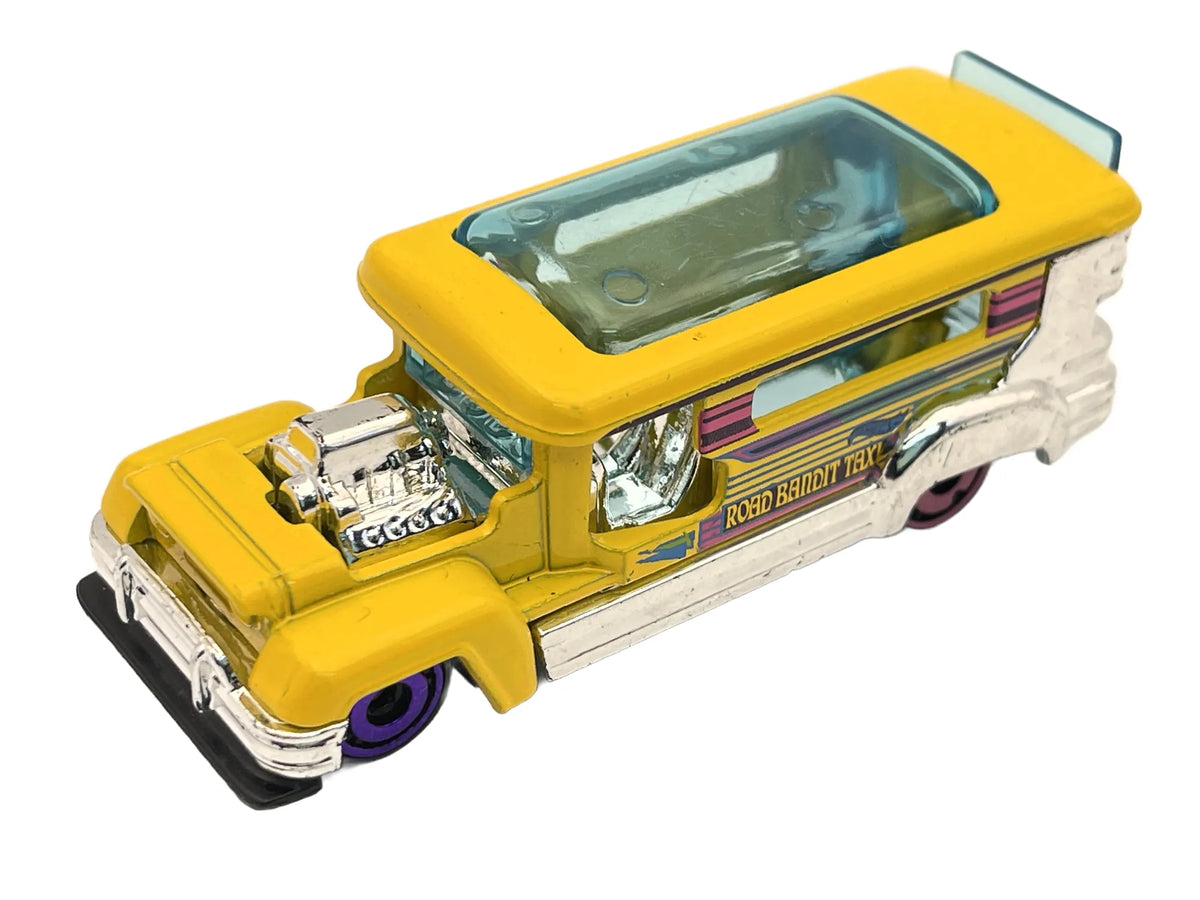 Road bandit, Hot Wheels, Resoraki, Die cast, Żółty, 1:64