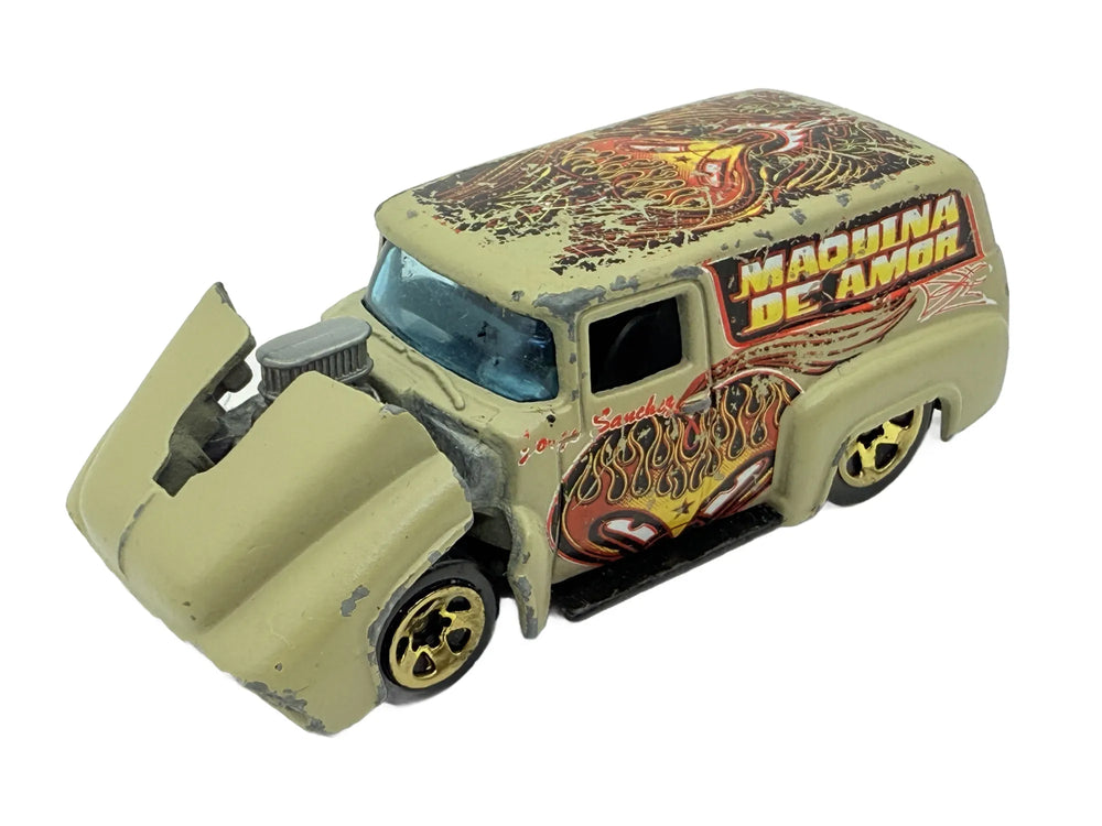'56 Ford F-100 Máquina de Amor Hot Wheels Beżowy 1:64