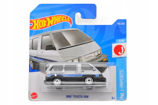 1986 TOYOTA VAN Hot Wheels 2022 Srebrny 1:64