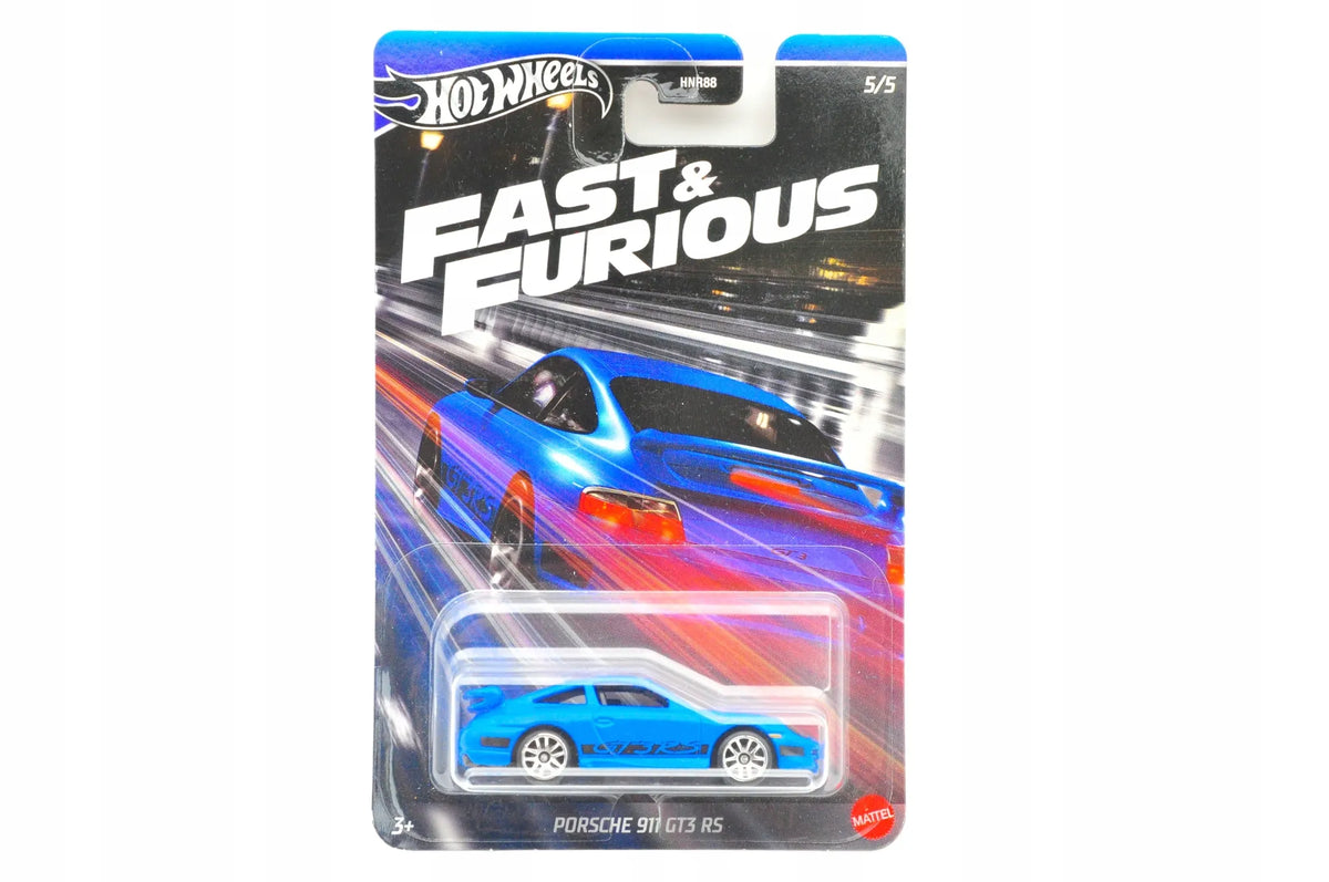 PORSCHE 911 GT3 RS, Fast & Furious, Hot Wheels 2024, Die cast HRW55, 1:64