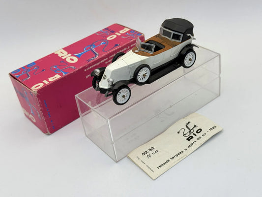 RENAULT TORPEDO 40 CV 1923 RIO 1923 Biały 1:43 Made in Italy