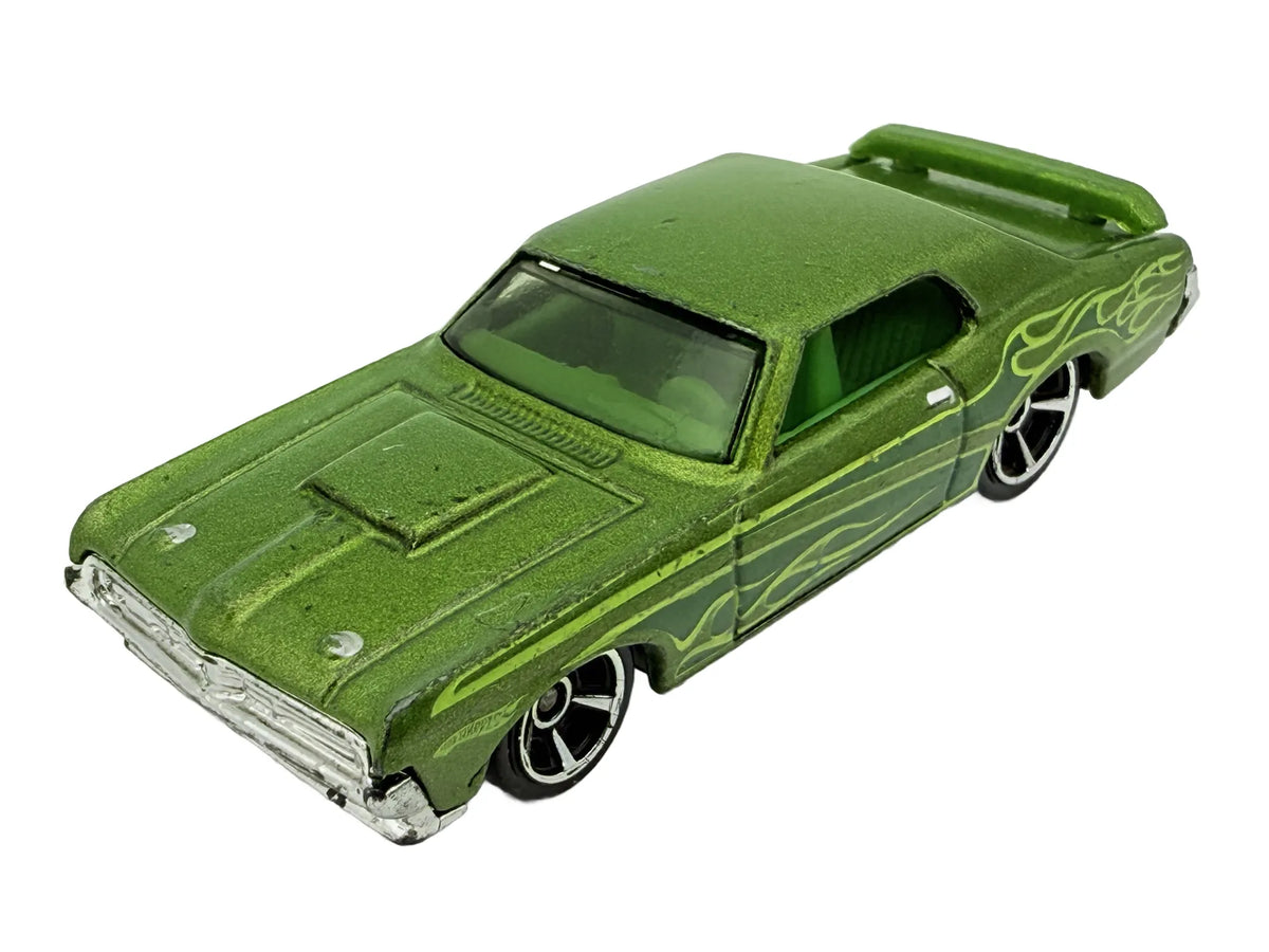 69 Mercury Cougar Eliminator Hot Wheels Zielony 1:64