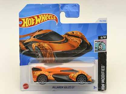 MCLAREN SOLUS GT HW Modified Hot Wheels 2024 Orange 1:64