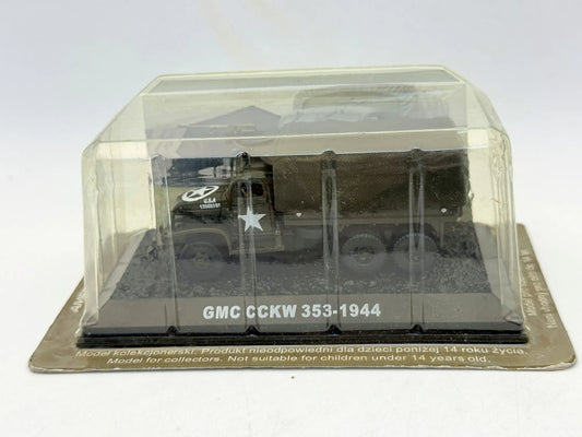 Ciężarówka wojskowa Gmc Cckw 353 - 1944 Wojsko AmerCom Oliwkowy 1:72